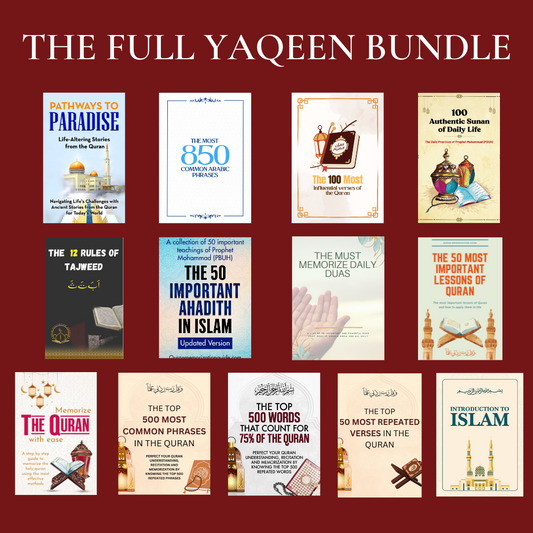 The Big Bundle: All of Yaqeen eBooks