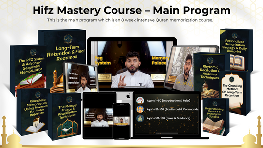 Hifz Mastery Course - 8 Week Intensive Quran Memorization Course