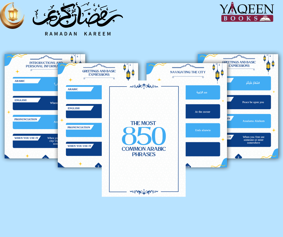 The Most 850 Common Arabic Phrases